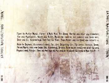 CD Satanic Malfunctions: Them