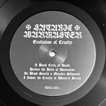 LP Satanic Warmaster: Exultation Of Cruelty