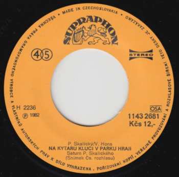 SP Saturn: Můj První Kluk (That Certain Feeling) • Na Kytaru Kluci V Parku Hrají