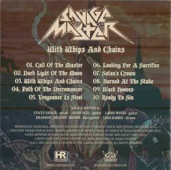 CD Savage Master: With Whips And Chains