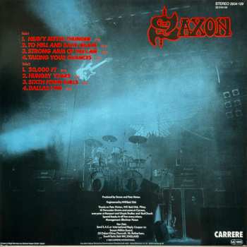 LP Saxon: Strong Arm Of The Law