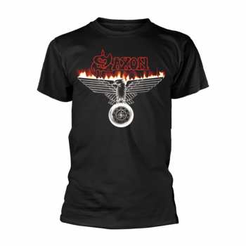 Merch Saxon: Camiseta Wheels Of Steel