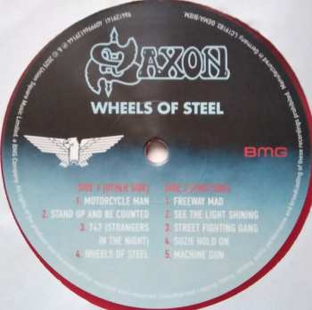 2LP Saxon: Wheels Of Steel CLR | LTD