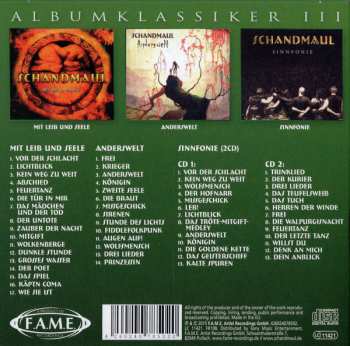 4CD/Caja Schandmaul: Albumklassiker III