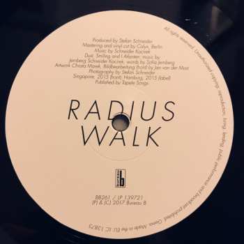 LP/CD Stefan Schneider: Radius Walk