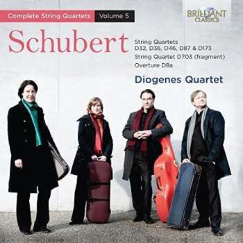 Álbum Franz Schubert: Complete String Quartets, Volume 5 (String Quartest D32. D36, D46, D87, D173, D703, D8a)