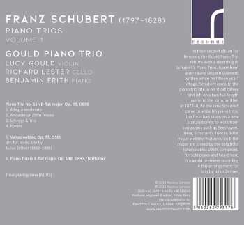 CD Franz Schubert: Piano Trios Volume 1