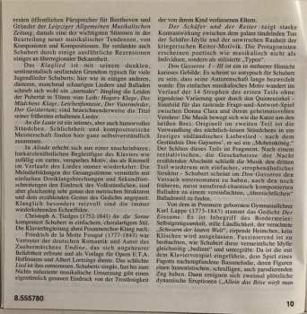 CD Franz Schubert: North German Poets