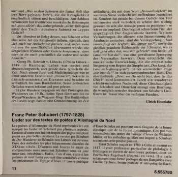 CD Franz Schubert: North German Poets