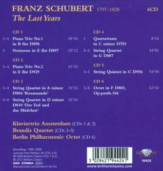6CD/Caja Franz Schubert: The Last Years