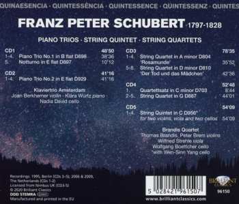 5CD/Caja Franz Schubert: Piano Trios, String Quintet, String Quartets
