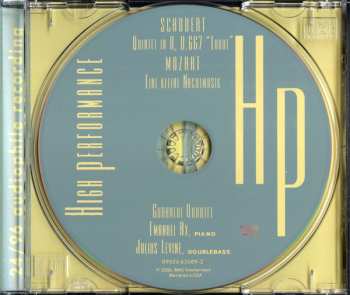 CD Wolfgang Amadeus Mozart: Quintet  ("Trout") / Eine Kleine Nachtmusik (Serenade)