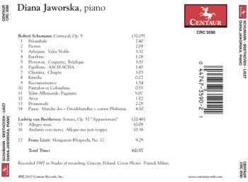 CD Robert Schumann: Schumann, Beethoven, Liszt