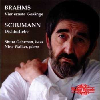 Album Schumann / Brahms / Gehrman: Dichterliebe