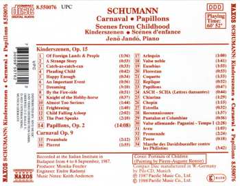 CD Robert Schumann: Kinderszenen • Papillons • Carnaval