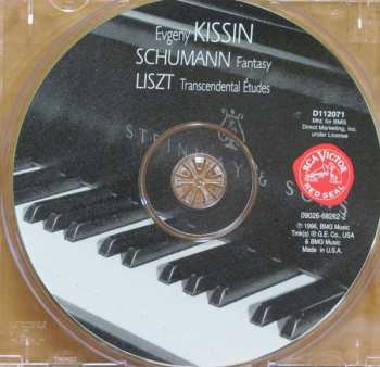 CD Robert Schumann: Fantasy - Transcendental Études