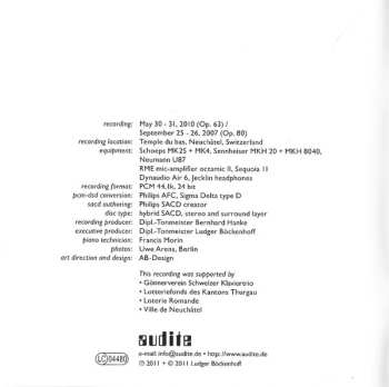 SACD Robert Schumann: Piano Trios Nos 1 & 2