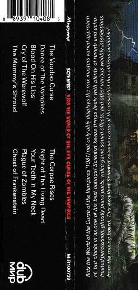 CD Scientist: Scientist Rids The World Of The Evil Curse Of The Vampires