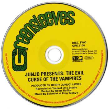 2CD Scientist: The Evil Curse Of The Vampires