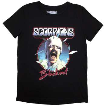 Merch Scorpions: Mujeres Camiseta Blackout Tour '82