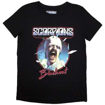Mercancía Scorpions: Scorpions Ladies T-shirt: Blackout Tour '82 (back Print) (small) S