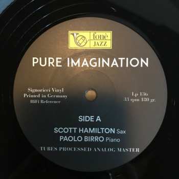 LP Scott Hamilton: Pure Imagination LTD
