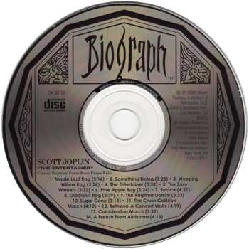 CD Scott Joplin: The Entertainer