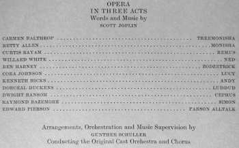 2LP/Caja Scott Joplin: Treemonisha (Original Cast Recording)