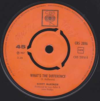 SP Scott McKenzie: San Francisco (Wear Some Flowers In Your Hair)