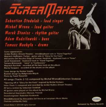 CD Scream Maker: Livin' in the Past