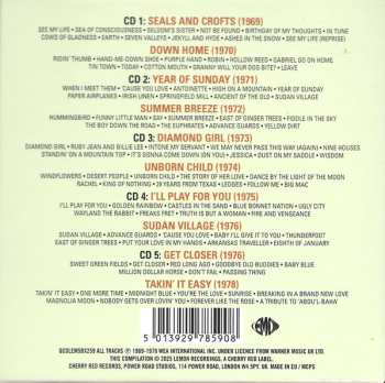5CD/Caja Seals & Crofts: Gold & Rainbows: The Warner Bros. Years 1969-1978