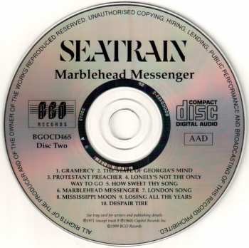 2CD Seatrain: Seatrain / Marblehead Messenger