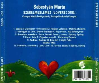 CD Márta Sebestyén: Szerelmeslemez = Loverecord