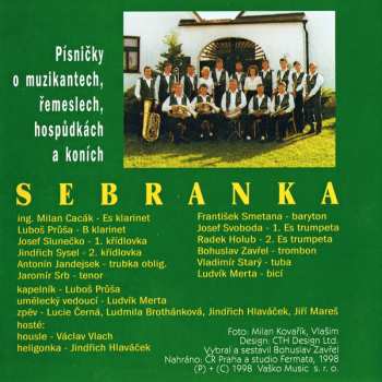 CD Sebranka: Písničky O Muzikantech, Řemeslech, Hospůdkách A Koních
