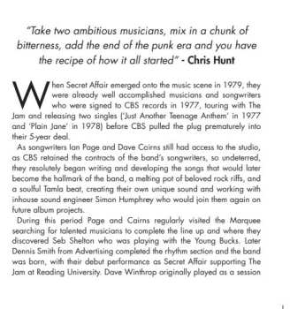 2CD Secret Affair: Live At The Scala