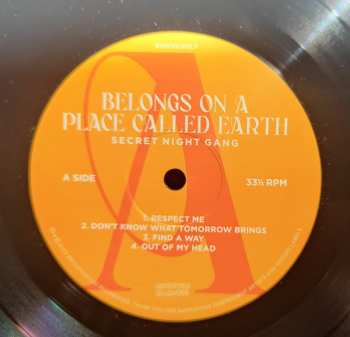LP Secret Night Gang: Belongs On A Place Called Earth