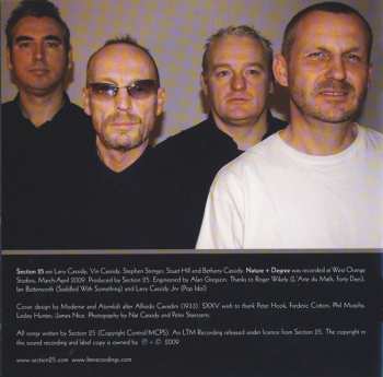 CD Section 25: Nature + Degree