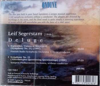 CD Leif Segerstam: Deluge