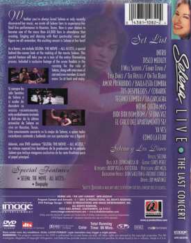 DVD Selena: Live The Last Concert