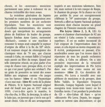 CD Septeto Nacional: Mas Cuba Libres