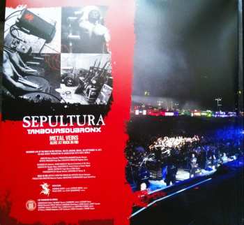 2LP Sepultura: Metal Veins - Alive At Rock In Rio LTD | NUM | CLR