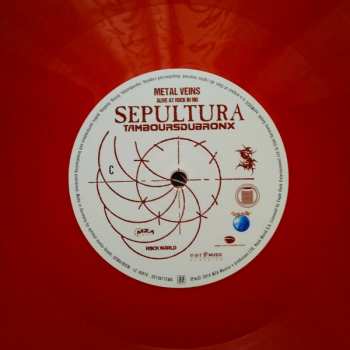 2LP Sepultura: Metal Veins - Alive At Rock In Rio LTD | NUM | CLR
