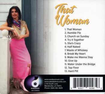CD Sarah Buras: That Woman