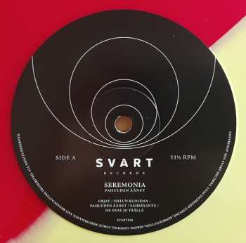 LP Seremonia: Pahuuden Äänet CLR | LTD