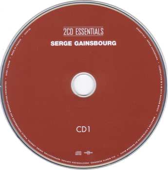 2CD/Caja Serge Gainsbourg: 2CD Essentials