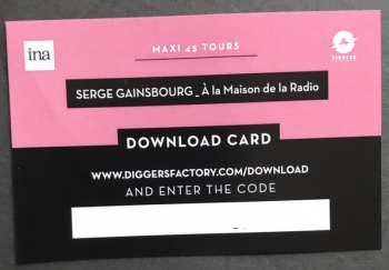 LP Serge Gainsbourg: À La Maison De La Radio LTD | CLR