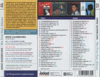 2CD Serge Gainsbourg: His First Four Albums