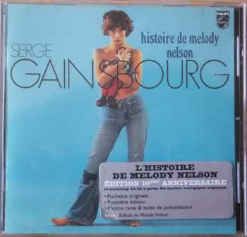 CD Serge Gainsbourg: Histoire De Melody Nelson