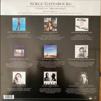 9LP/Caja Serge Gainsbourg: Intégrale Des Enregistrements Studio, Volume 2 : 1971-1987  LTD