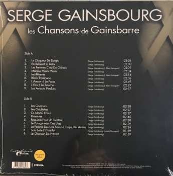 LP Serge Gainsbourg: Les Chansons de Gainsbarre